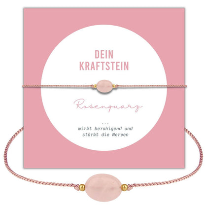 Rosenquarz Armband – Dein Kraftstein