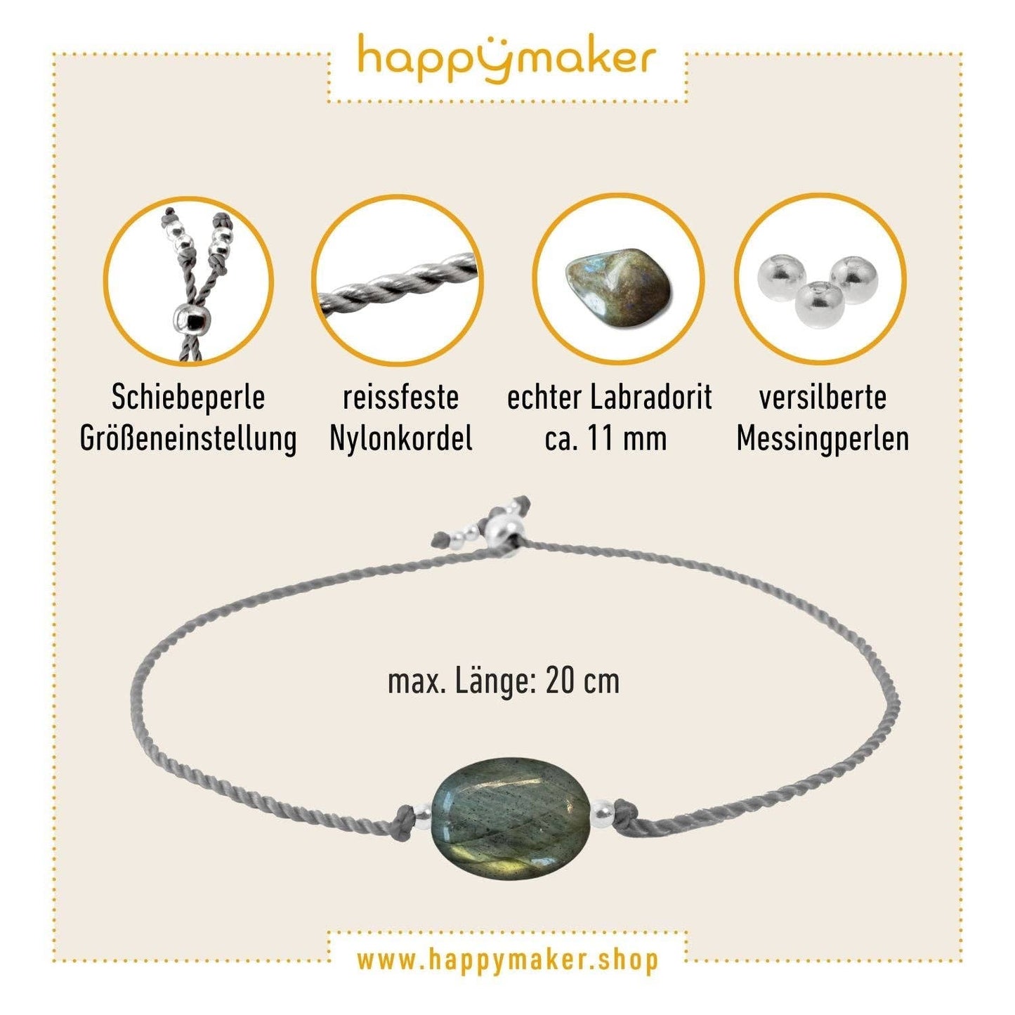 Labradorit Armband – Dein Kraftstein