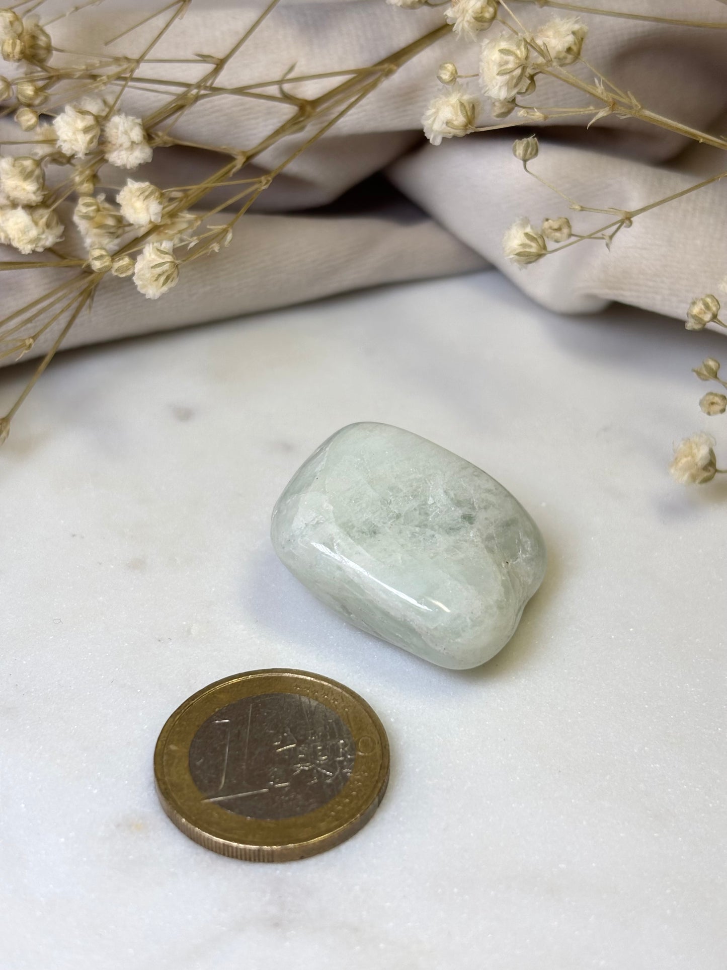 Aquamarin Trommelstein