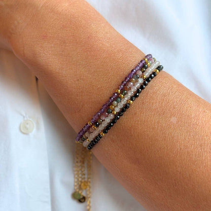 Amethyst Perlenarmband