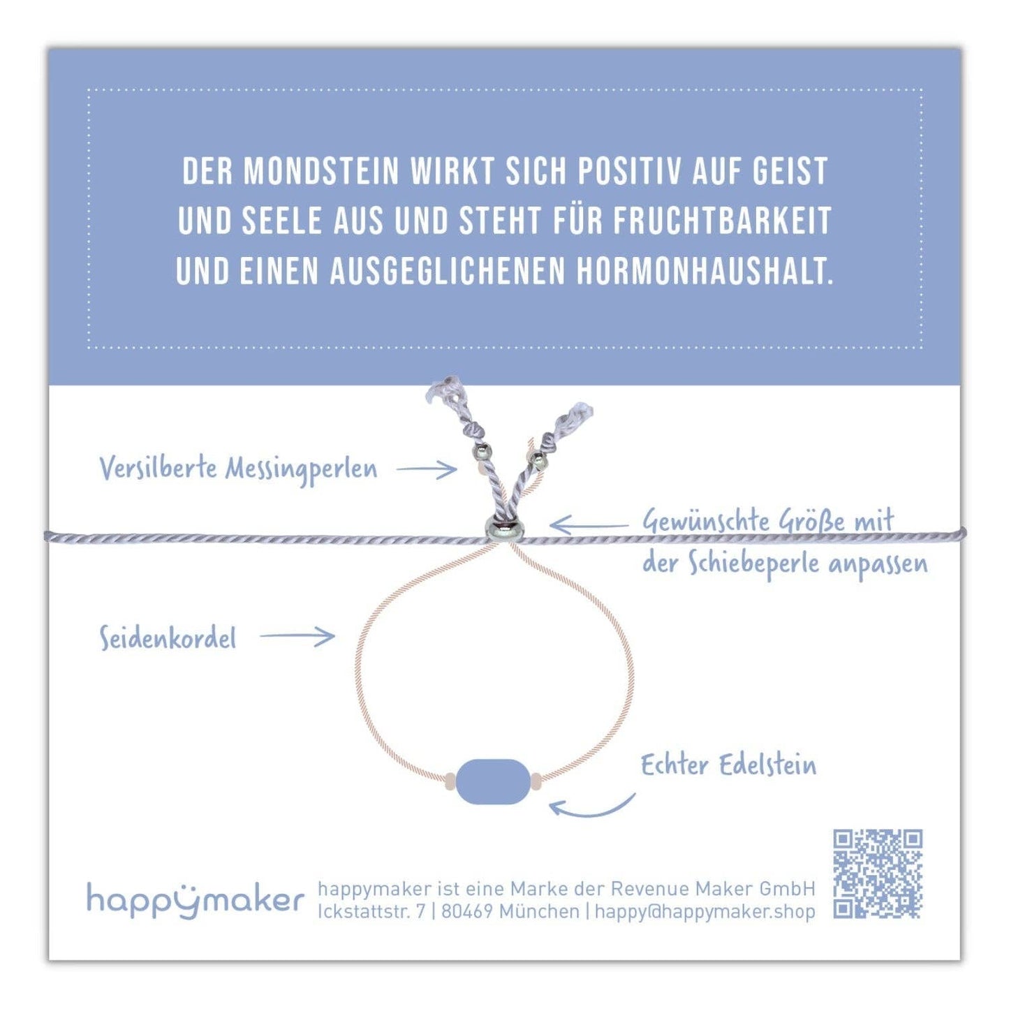 Mondstein Armband – Dein Glücksstein